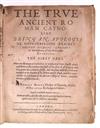 ABBOT, ROBERT. The True Ancient Roman Catholike . . . The First Part.  1611